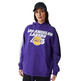 New Era NBA L.A Lakers Cut and Sew Oversized Hoodie