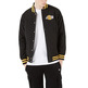 New Era NBA  L.A Lakers Patch Logo Bomber Jacket "Black"