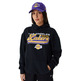 New Era NBA L.A Lakers Retro Graphic Oversized Hoodie "Black"