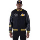 New Era NBA LA Lakers Patch Varsity Jacket "Black "