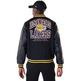 New Era NBA LA Lakers Patch Varsity Jacket "Black "