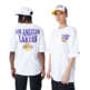 New Era NBA LA Lakers Script White Oversized T-Shirt