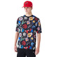 New Era NBA Logo Team All Over Print Mesh Oversized T-Shirt