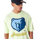 New Era NBA Memphis Grizzlies Wordmark Pastel Green Oversized T-Shirt