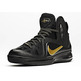 Lebron 9 P.S. Elite "Away" (002/black/gold)