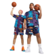 Puma Basketball Melo Phoenix AOP Shorts "Blue Crystal"