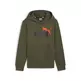 Puma Junior ESS+ 2 Col Big Logo Hoodie FL B "Dark Olive"