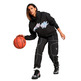 Puma Womans Basketaball Cherry on Top Graphic Oversized Hoodie "Black"