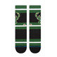 Stance Casual Prep Milwaukee Bucks Crew Socks