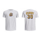 UA Boys Curry Drop Shadow Tee "White"