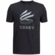 UA Boys' Curry Logo Tee "Black"