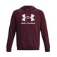 UA Men's Rival Fleece Logo Hoodie "Dark Maroon"